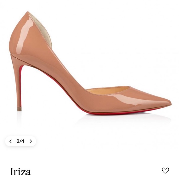Christian Louboutin - Iriza Nude Heels - Size 39 - Picture 5 of 5